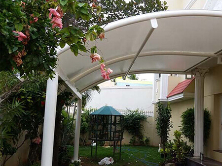 Courtyard tensile structure Dharwad