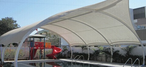 Tensile Fabric Shade Structure