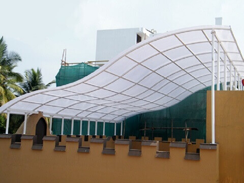 Canopies for terrace