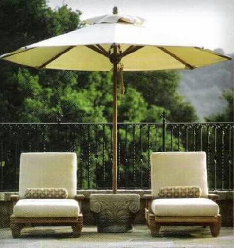 Umbrella Canopy shade for sitting