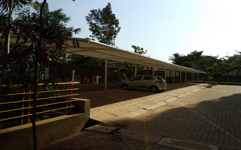 Car parking canopy Belagavi